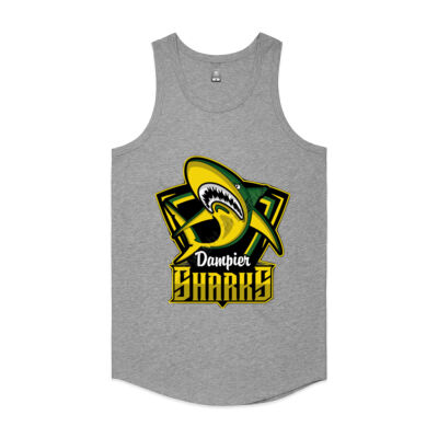 New Sharks Logo Singlet Thumbnail